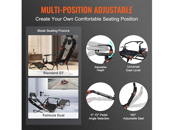 Racing Wheel Stand Foldable Fit for