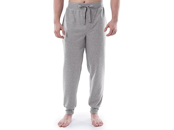 Izod Men (L) Quilted Knit Sleep Jogger Pant