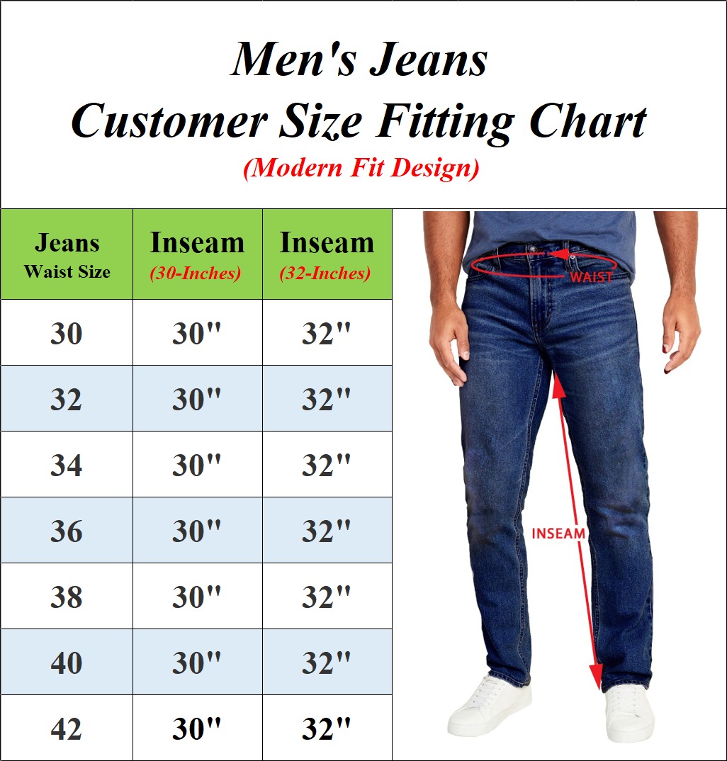 Men's Stretch Ripped Denim Jeans (30-42) - Gallery 20