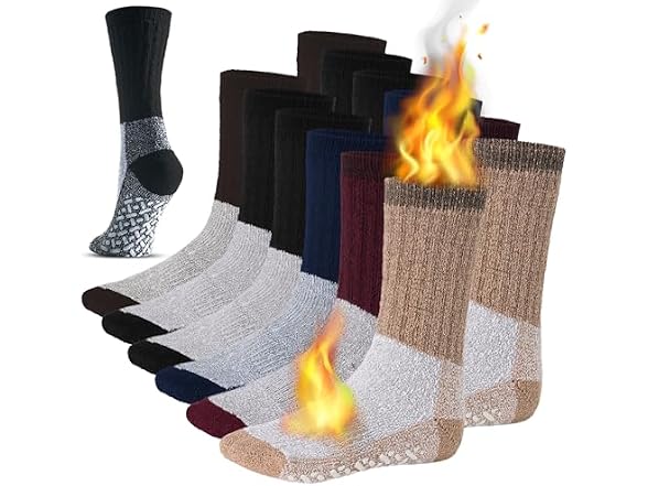 Debra Weitzner Women (10-13) Thermal Socks Socks