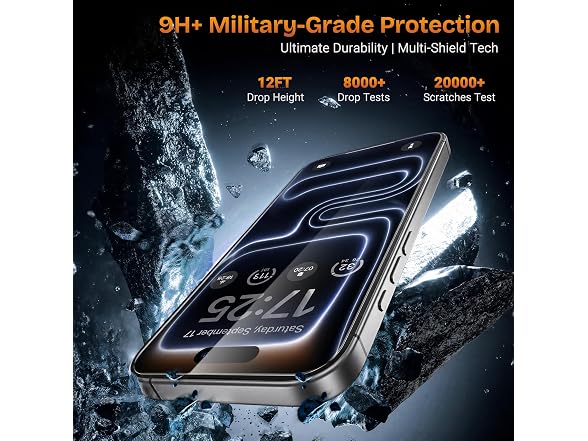 Firstorch Screen Protector, 3 pack
