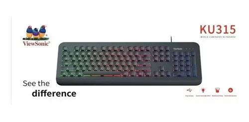 ViewSonic KU315 Wired Gaming Keyboard - Gallery 6