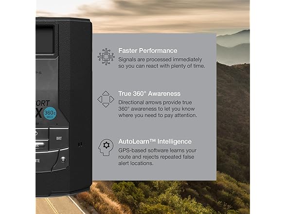 Escort MAX 360c MKII Laser Radar Detector