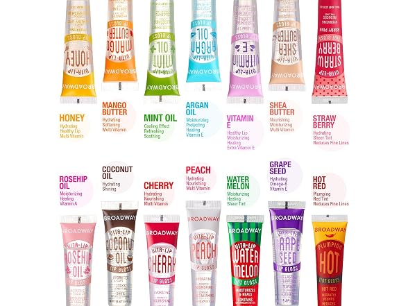 Ruby Kisses Broadway Vita Lip Clear Lip Gloss