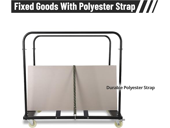 1800 LBS Heavy Duty Folding Table Cart