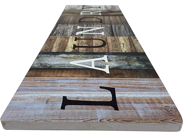 Rustic Farmhouse Laundry Room Wall Sign