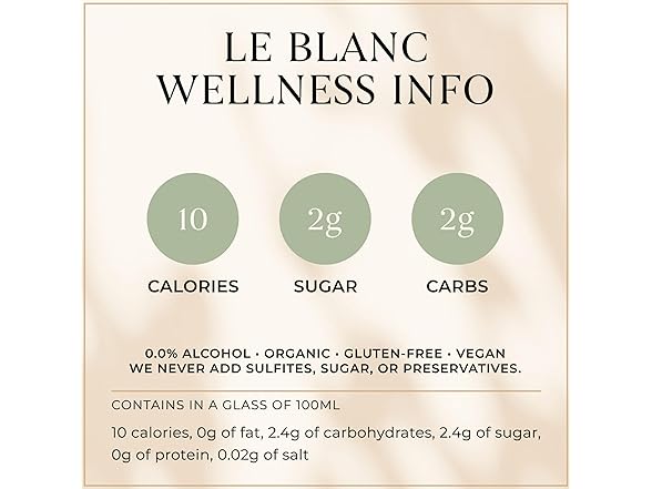 French Bloom Le Blanc Alcohol-Free Sparkling Wine