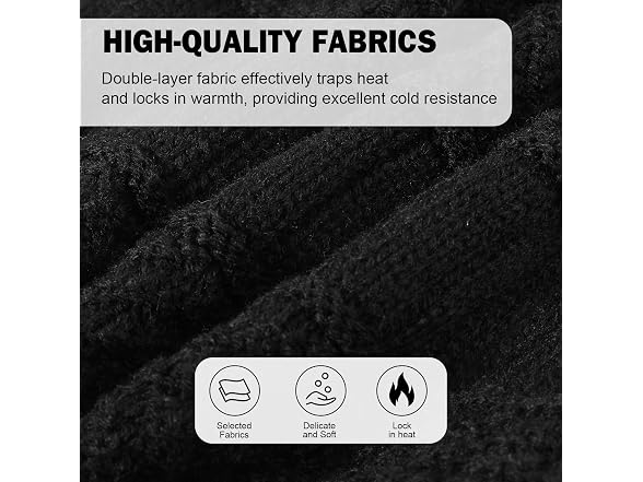 Tagvo Unisex (OS) Winter Knitted Balaclava Fleece