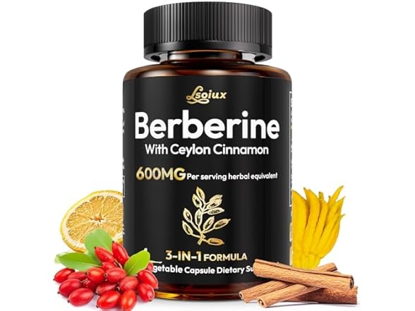 LSOIUX berberine supplement 120 count