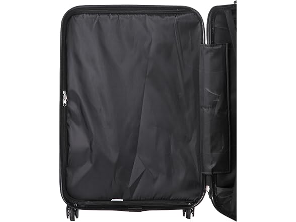 Tucci Italy Travola 3-Piece Hardside Spinner Luggage Set, Blk