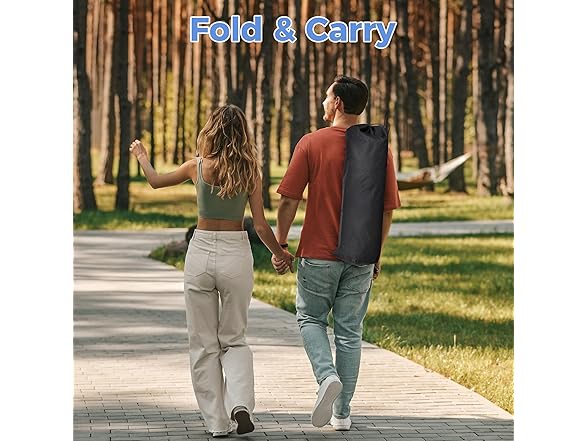 New Ainfox Hammock Camping Chair with Footrest, Foldable, Portable(Open Box)