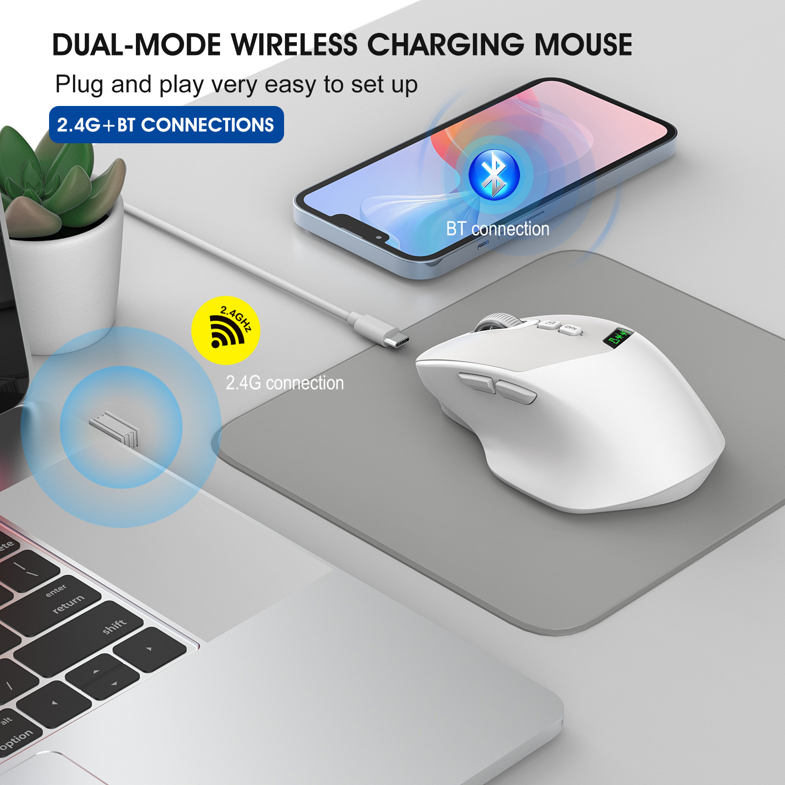 3P Experts Dual-Mode Wireless Mouse - Gallery 20
