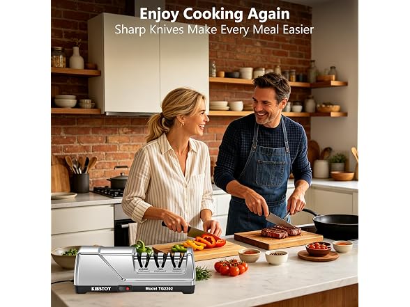 KIBSTOY Electric Knife Sharpener