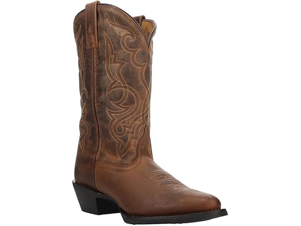 Laredo Laredo Womens Maddie Embroidered Round Toe Pull On 