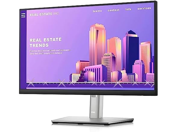 Dell 22 Monitor - P2222H - Full HD 1080p, IPS Technology