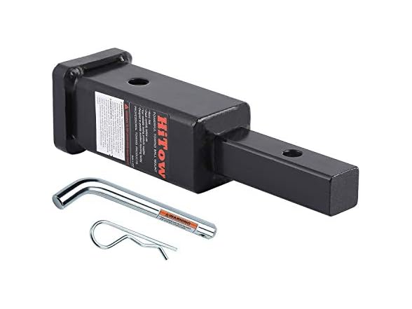 HITOWMFG 1-1/4 inches to 2 inches Hitch Adapter