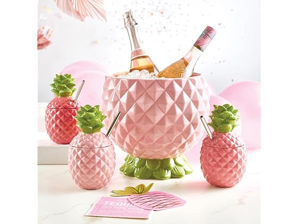 Tropical Summer Ceramic Tumbler