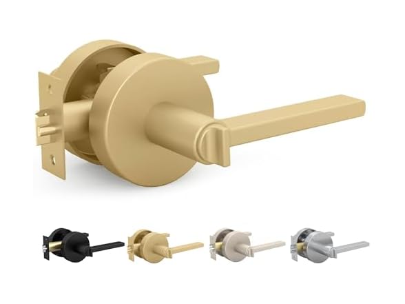 Satin Brass Entry