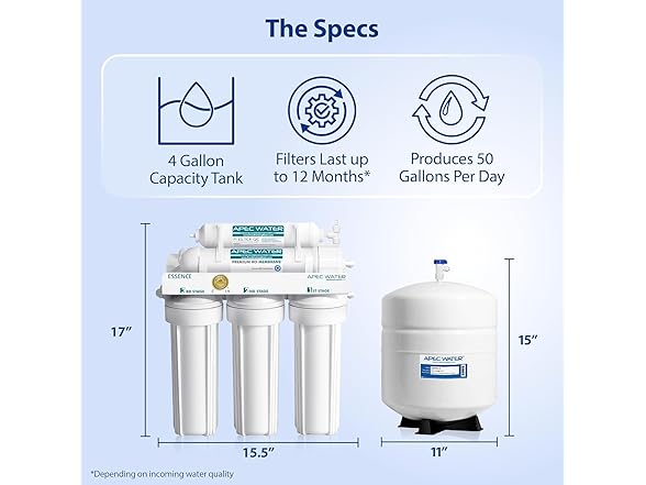 APEC Water Systems ROES-50 Essence Series