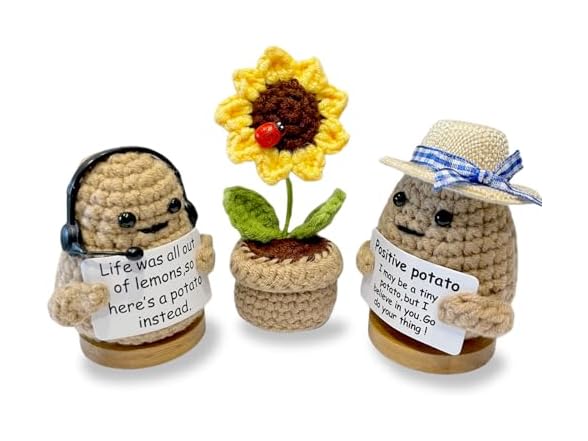 SILEAGEO Mini Funny Positive Potato