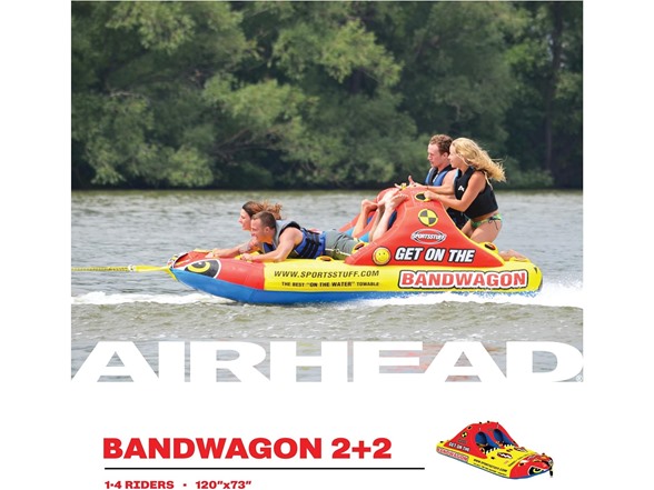 SportsStuff Bandwagon 2+2 Towable 1-4 Ride