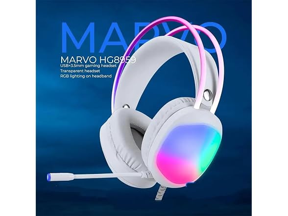 Marvo HG8959 Transparent RGB Gaming