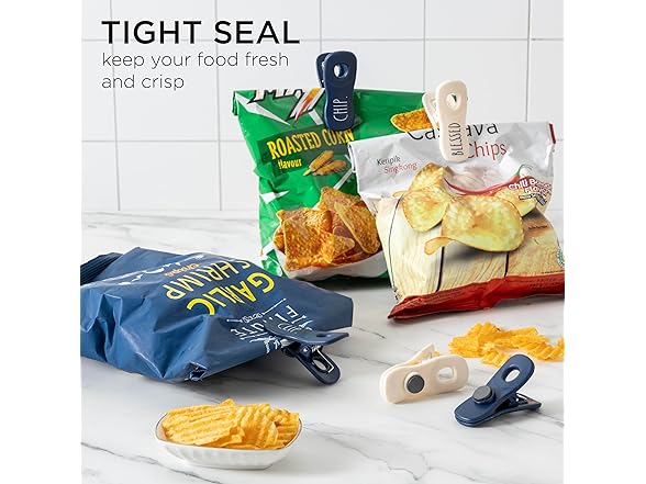 Rae Dunn Bag Clips with Magnet