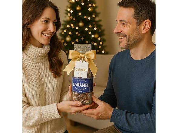 Scotch Whiskey Caramels & Glass Decanter