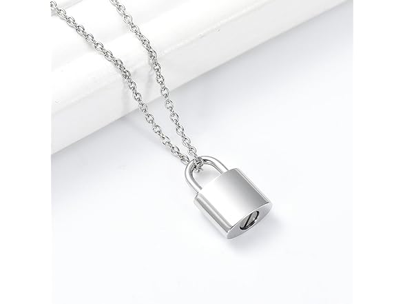 RJCMJDEU Lock Urn Necklace for Ashes