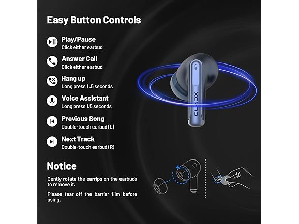 CLAOX 5.3 Bluetooth Headphones