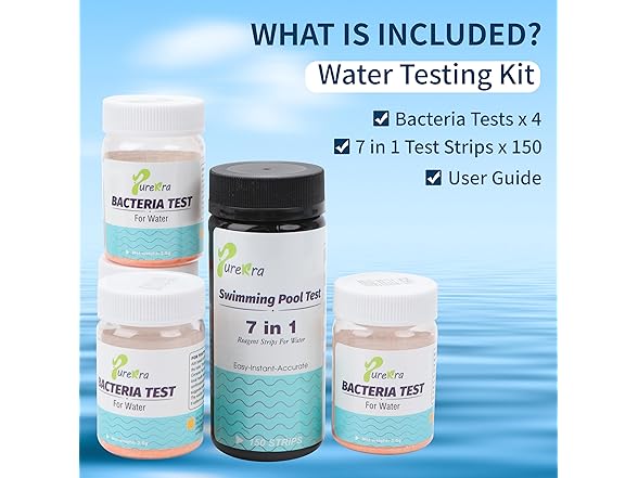 8 in 1 Water Test Kit for Pool