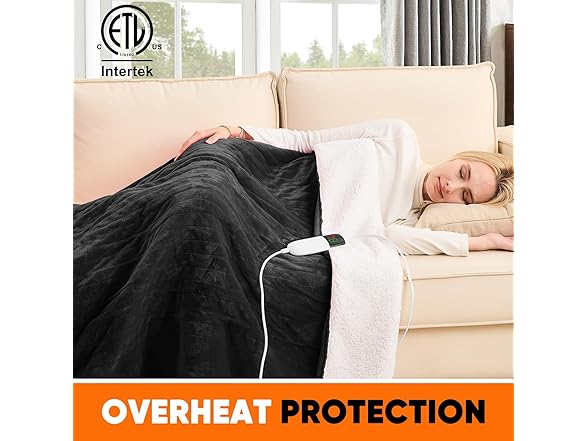 greenoak Heating Blanket with 10 Heat Levels