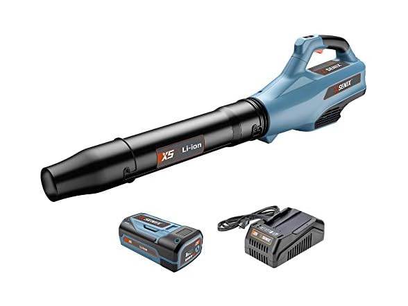 SENIX X5 58 Volt Max Handheld Cordless Leaf Blower
