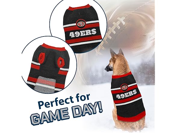 NFL San Francisco 49ers Sweater, Small