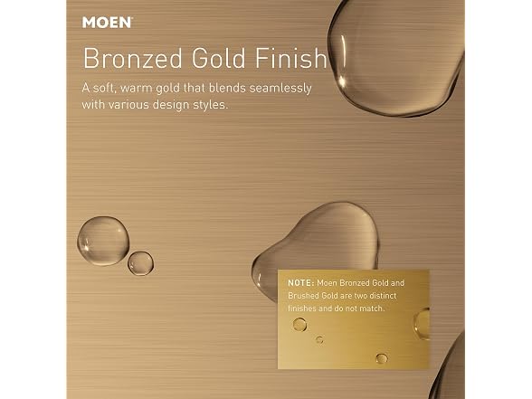 Moen Glyde Bronzed Gold Posi-Temp Faucet Trim Kit