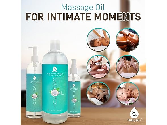 Pure Unscented Fractionated Coconut Oil (2 or 3pk)