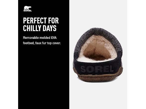 SOREL Women's Nakiska Scuff Slipper (8, 10)