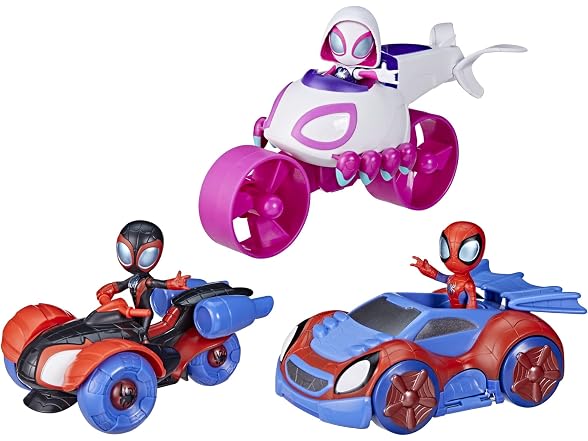 Team Spidey Change ‘N Go Riders Playset