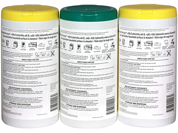 Disinfecting Wipes, 75 Count (Pack of 3)