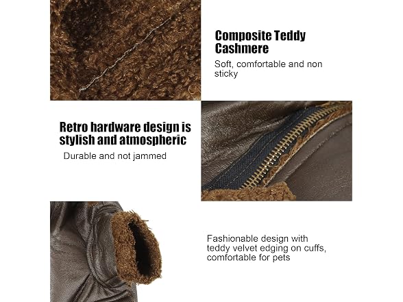 Pet Leather Jacket, Wear and Water Fashionab