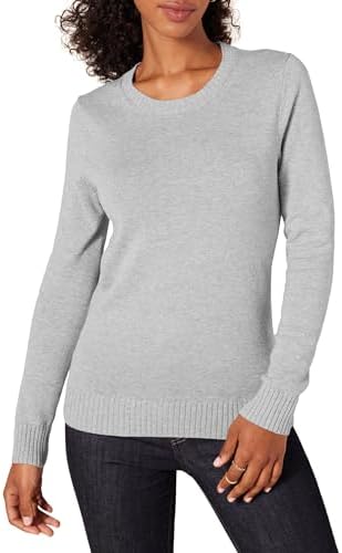 Amazon Essentials Womens Crewneck Cotton Sweater