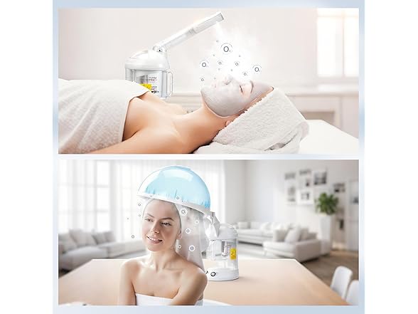 2 in 1 Hair Steamer & Facial Steamer