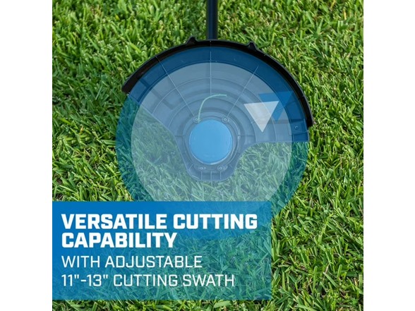 HART 20V Cordless 13" String Trimmer Kit, (1) 2.0 Ah Lithium-Ion Battery