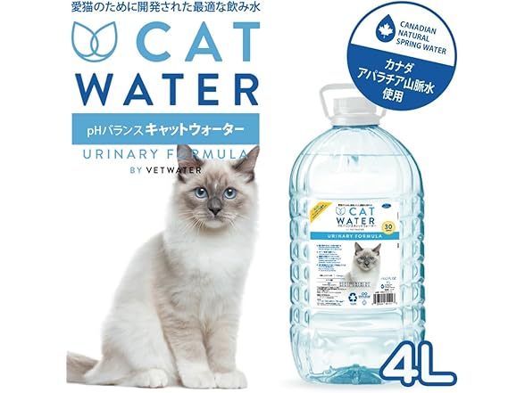 Fantasy World PH Balance Cat Water 4L Cat Water