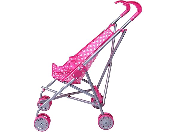 Click N' Play Precious Toys Baby Doll Stroller - Pink