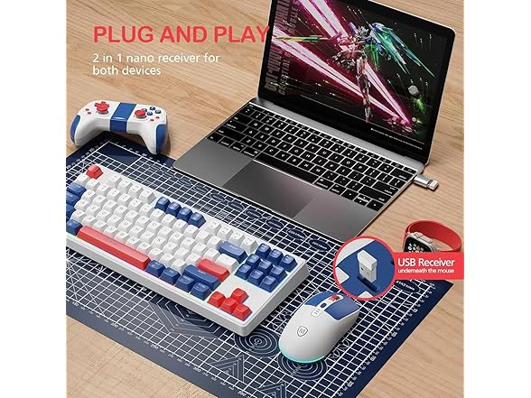 MICROPACK Wireless Keyboard & Mouse Combo