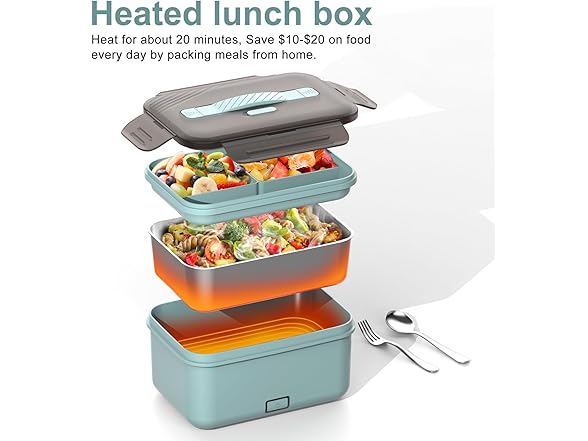 WisaKey 1.8L Electric Lunch Box