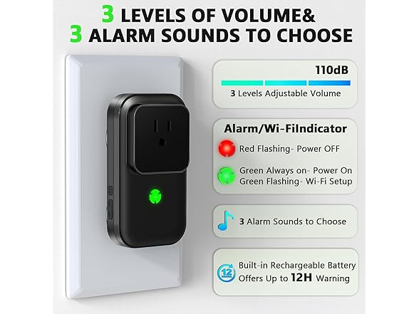 Satisure Power Failure Alarm WiFi