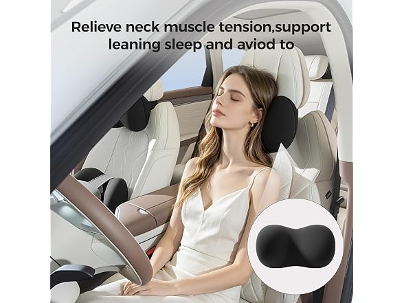 BABUR Car Headrest Neck Pillow