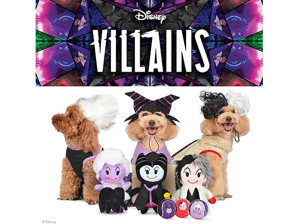 Disney for Pets Villains Maleficent Plush Dog Toy